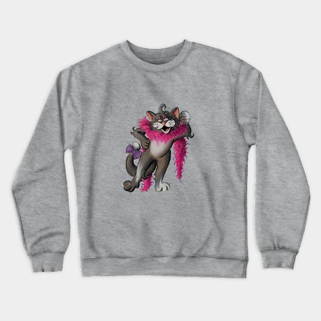 Lady Cat Crewneck Sweatshirt by Colette